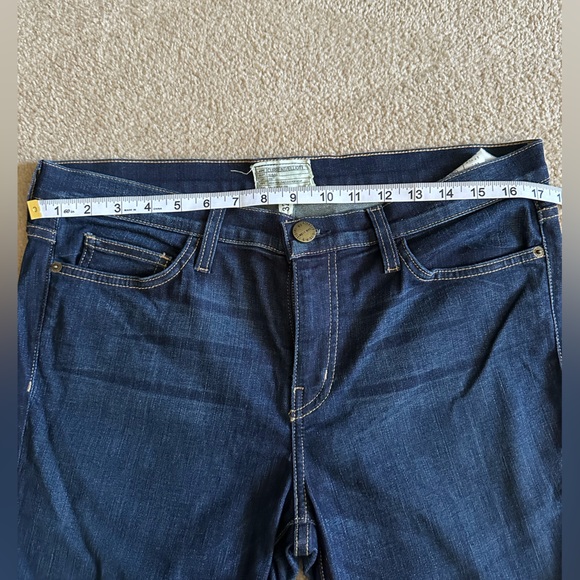 NWOT - Current/Elliott Stiletto Skinny Jean. Size 32 in rich dark wash. - Picture 6 of 7